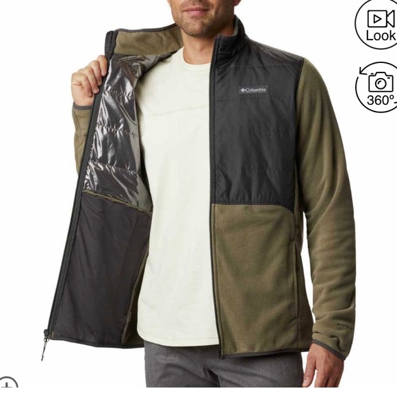 Columbia Omni-Heat fleece jacket xxl - Picture 8 of 9